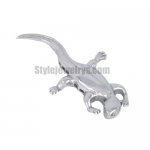 Stainless Steel jewelry pendant Lucky Lizard Invisible Bail Pendant SWP0011