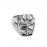 Stormtrooper Men Personality Ring Stainless Steel Jewelry Ring Movie Style Wholesale SWR0848