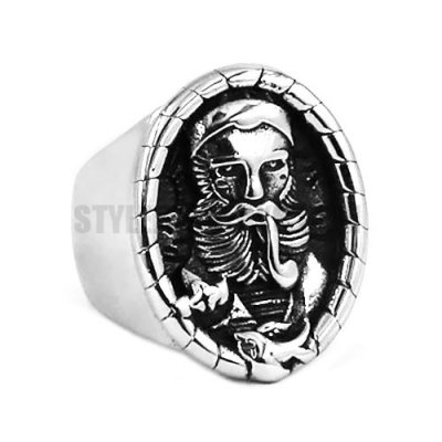 Stainless Steel Jewelry Smoke Ring SWR0568