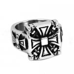 Stainless Steel Cross Ring SWR0473