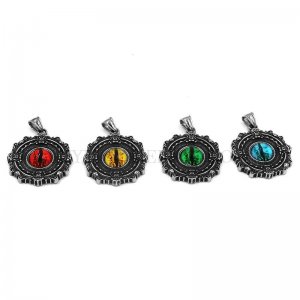 Wizard Ghost Eye Pendant Stainless Steel Fashion Jewelry Pendant Wholesale SWP0598