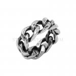 Wholesale Bicycle Chain Ring Stainless Steel Jewelry Fashion Motorcycle Chain Biker Men Ring SWR0922