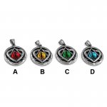 Wizard Ghost Eye Pendant Stainless Steel Fashion Jewelry Pendant Wholesale SWP0595