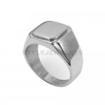 Stainless Steel Band Ring Biker Jewelry Ring Signet Ring SWR1013