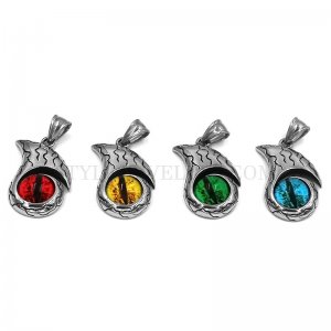 Wizard Ghost Eye Pendant Stainless Steel Fashion Jewelry Pendant Wholesale SWP0596