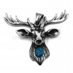 Reindeer Pendant Stainless Steel Jewelry Animal Pendant Biker Pendant Wholesale SWP0485