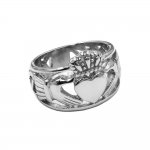 Stainless Steel Jewelry Ring Celtic Infinity Love Heart Princess Crown Claddagh Friendship Ring SWR1012