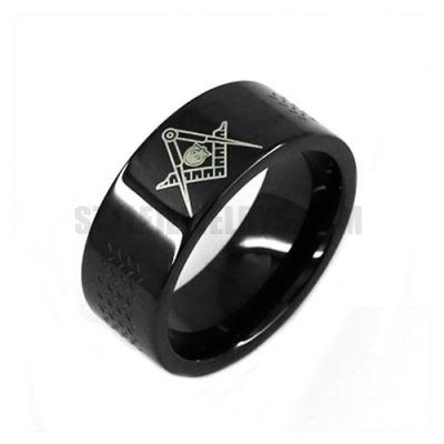 Masonic Ring For Man Stainless Steel Master Masonic Signet Rings Gothic Vintage SWR0528