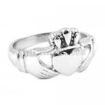 Stainless steel jewelry ring Celtic Infinity Love Heart Princess Crown Claddagh Friendship Ring, Men Ring SWR0312
