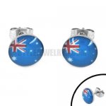 Stainless steel earring world cup earring & Australia symbol earring SJE370083