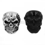 Vintage Gothic Skull Biker Stainless Steel Men Ring SWR0082