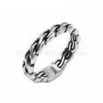Rope Ring Stainless Steel Jewelry Ring Biker Ring Fashion Ring SWR0921