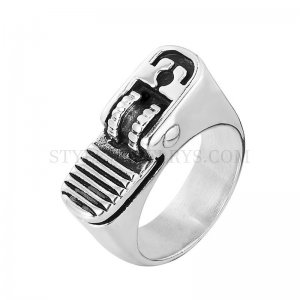 Individuality Creativity Lighter Ring Stainless Steel Jewelry Men Retro Ring Wholesale SWR0979