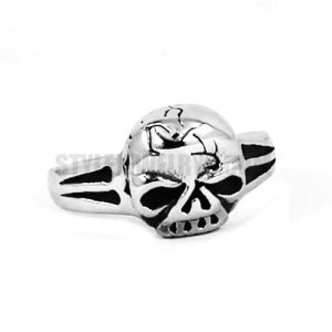 Stainless Steel Skull Ring SWR0516