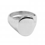 Steel Solider Simple Fashion Vintage Silver Color Ring Stainless Steel Ring Fashion Jewelry Wholesale SWR0800