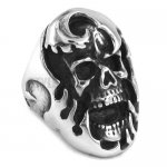 Gothic Stainless Steel Skull Ring Men Ring SWR0239