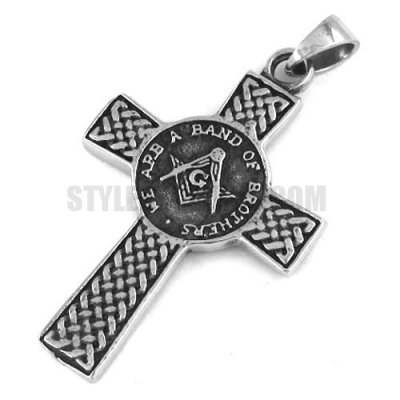 Stainless Steel Freemason Masonic Pendant SWP0246
