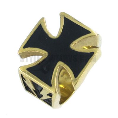 Stainless steel jewelry ring cross ring SWR0137