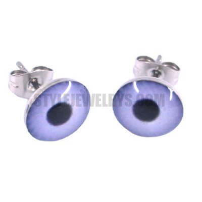 Stainless steel jewelry eye earring SJE370052