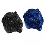Gothic Lion Ring Stainless Steel Lion Head Ring SWR0322SE