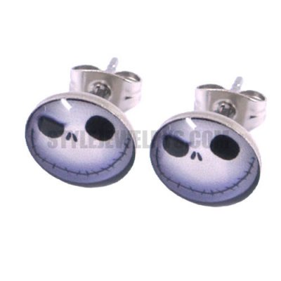 Stainless steel jewelry earring SJE370040