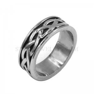 Celtic Knot Biker Ring Stainless Steel Jewelry Fashion Claddagh Style Biker Ring Men Women Wedding Ring SWR0942