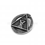 Illuminati Pyramid Eye Symbol Pendant Stainless Steel Jewelry Pendant Biker Pendant Wholesale SWP0565