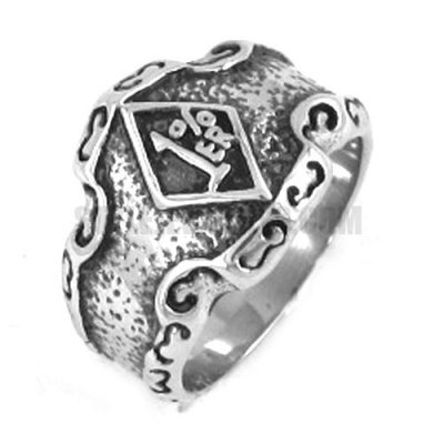 Stainless steel ring one percent ring SWR0171