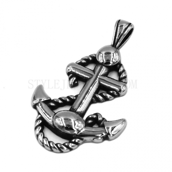 Stainless Steel Jewelry Pendant Anchor Pendant SWP0455 - Click Image to Close