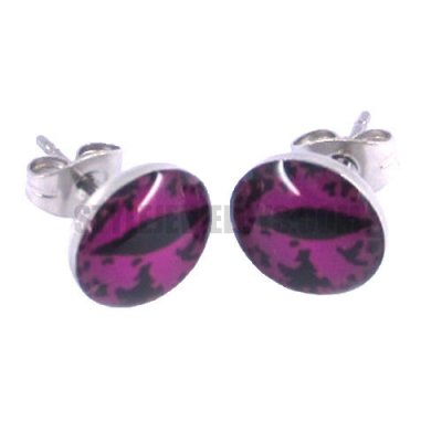Stainless steel jewelry eye earring SJE370055