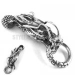 Stainless steel jewelry pendant dragon head pendant SWP0126