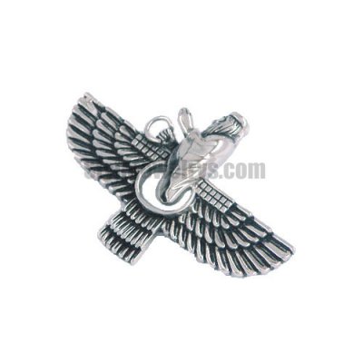 Stainless Steel jewelry Pendant the Iranian ride on the eagle Pendant SWP0012