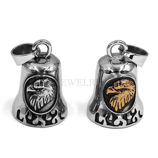 Stainless Steel Jewelry Eagle Head Pendant Biker Jewelry Pendant SWP0604 - Click Image to Close