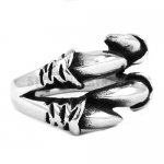 Stainless Steel Claw Ring SWR0393