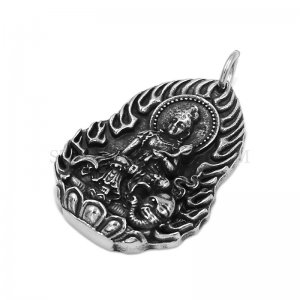 Guanyin Buddha Jewelry Pendant Stainless Steel Jewelry Wholesale SWP0590