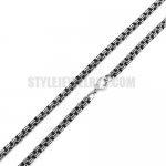 Stainless Steel Jewelry Chain 60cm - 65cm Length w/lobster thickness 5mm ch360295
