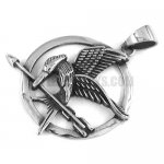 Stainless Steel The Hunger Games Sign Pendant SWP0245