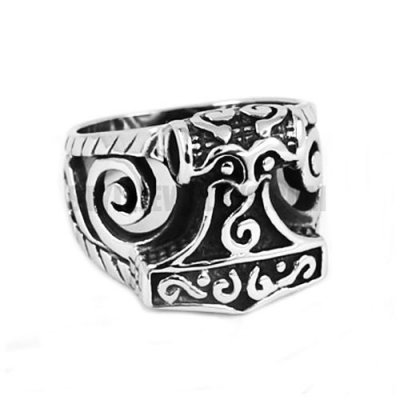 Stainless Steel Jewelry Ring Celtic Symbol Ring SWR0523