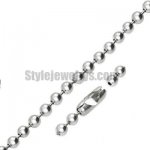 Stainless steel jewelry Chain 50cm - 55cm length ball link chain thickness 6mm ch360218