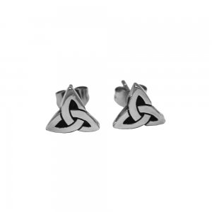 Norse Viking Rune Earrings Studs Stainless Steel Jewelry Odin's Symbol Signet Celtic Knot Men Earring SJE370220