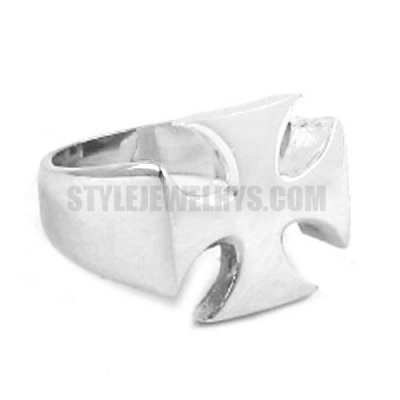 Stainless Steel Cross Ring SWR0262