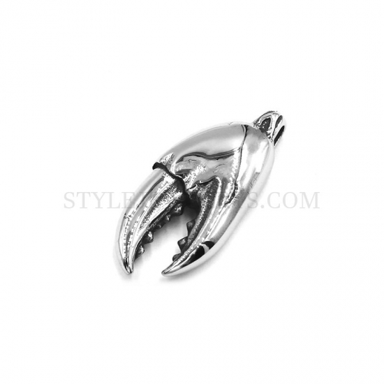 Crab Pliers Pendant Stainless Steel Jewelry Pendant Wholesale SWP0575 - Click Image to Close
