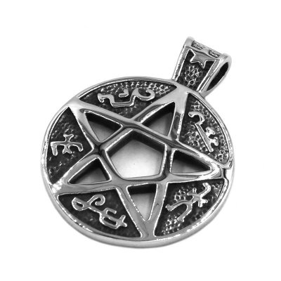 Pentagram Jewelry Pendant Stainless Steel Jewelry Star Shape Pendant SWP0474