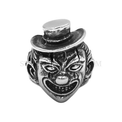 Clown Ring Stainless Steel Jewelry Ring Men Ring SWR0841