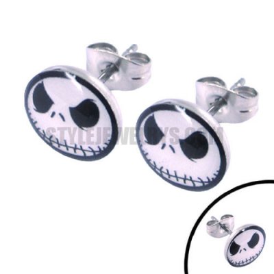 Stainless steel jewelry earring SJE370041