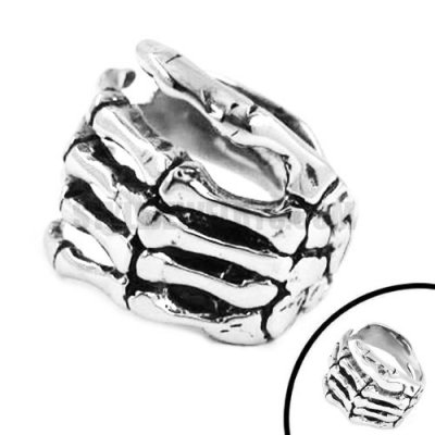 Gothic Stainless Steel Death Claw Ring SWR0353
