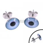 Stainless steel jewelry eye earring SJE370050