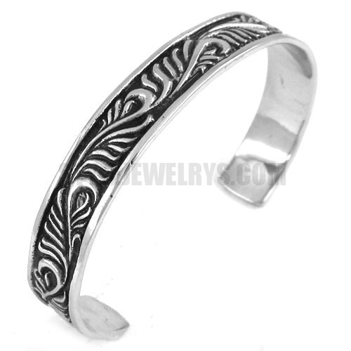 Stainless steel bangle Women cuff bracelet SJB0157 - Click Image to Close