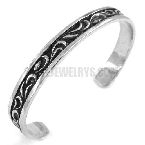 Stainless steel bangle Women cuff bracelet SJB0158 - Click Image to Close