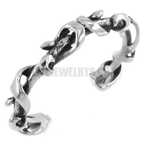 Stainless steel bangle Women cuff bracelet SJB0162 - Click Image to Close
